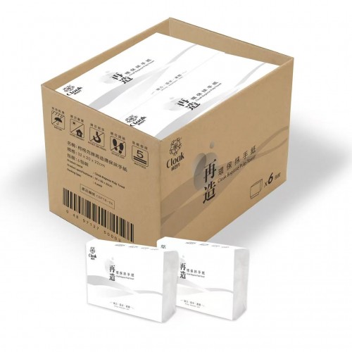 環保再造抹手紙（N折.10包/箱）